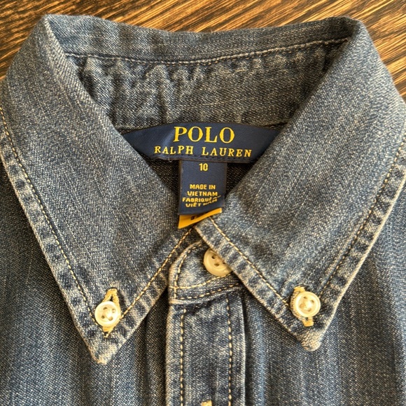 Like new Ralph Lauren Jean dress - Picture 2 of 7